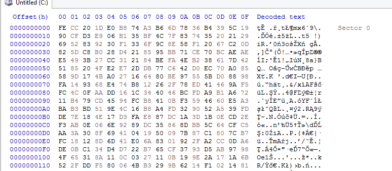 HermeticWiper: A detailed analysis of the destructive malware that targeted Ukraine 7 Sector overwritten by HermeticWiper, seen in HxD