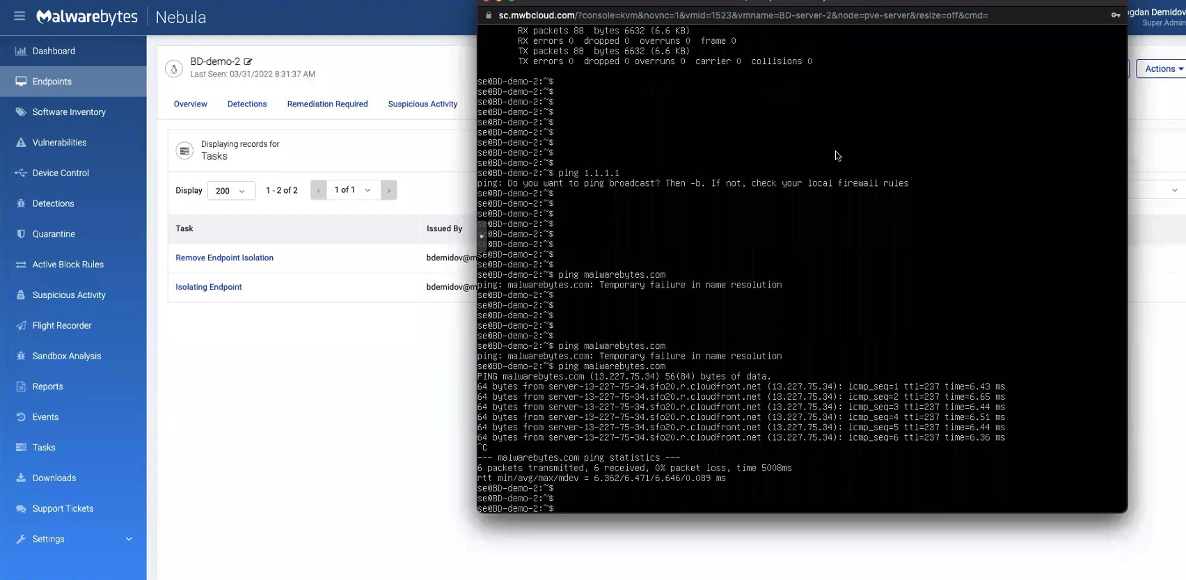 Introducing EDR for Linux: Remediating and isolating threats on Linux servers 19 Screen Shot 2022 06 02 at 11.09.17 AM