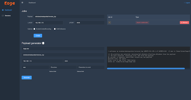 Kage 2 dashboard 1