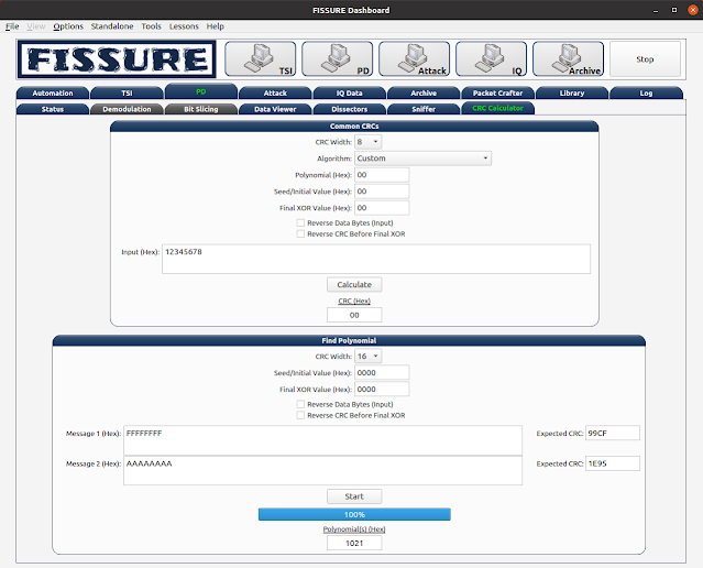 FISSURE 15 crc calculator