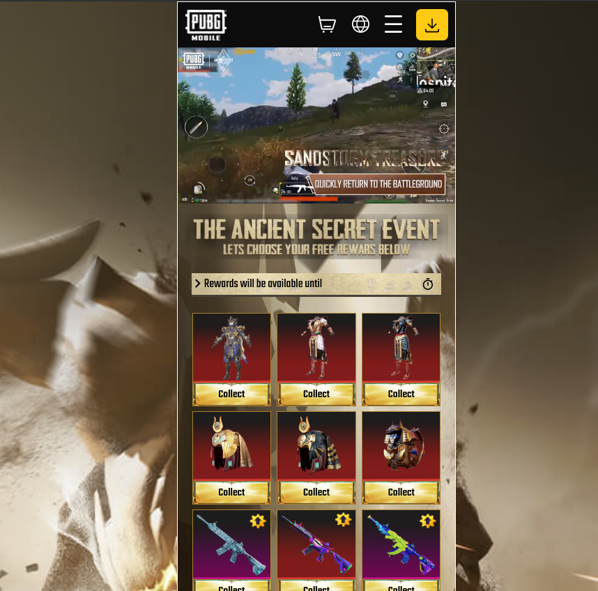 Scammers create fake in-game store mimicking the PUBG mobile interface. The scheme encourages users to log in using their social media credentials