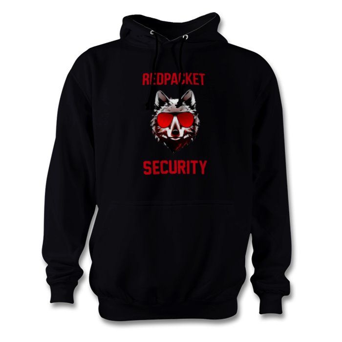 redpacket security hoody front