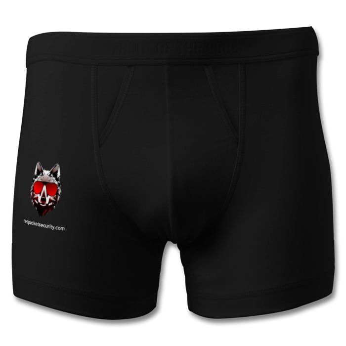 redpacket security mens underwear right leg