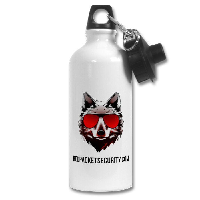 redpacket security water bottle front