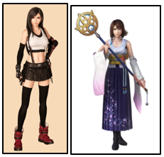 Tifa and Yuna