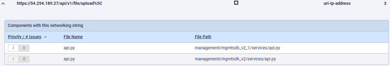 The two malicious files in the fake package