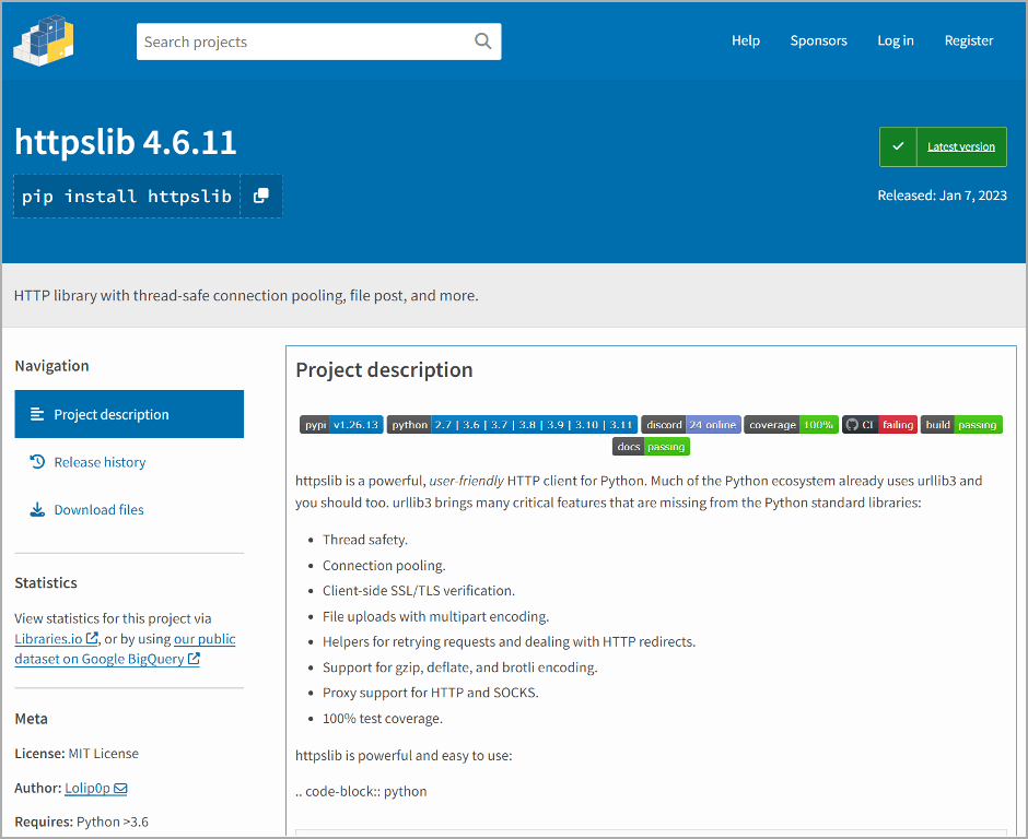 Malicious ‘Lolip0p’ PyPi packages install info-stealing malware 2 Package description on PyPI