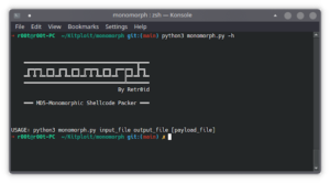 Monomorph - MD5-Monomorphic Shellcode Packer - All Payloads Have The Same MD5 Hash 41 monomorph