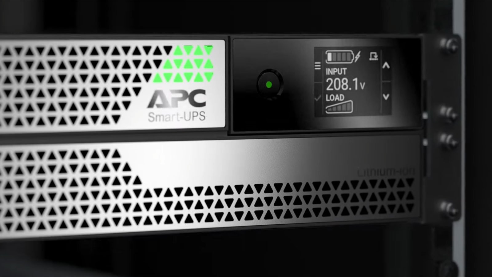 APC UPS in a server rack