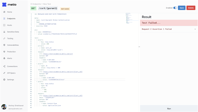 Metlo - An Open-Source API Security Platform 3 0502d2b0d060cee91167882664d99b106768fd6143e16691c8d8d0d927fb94ac