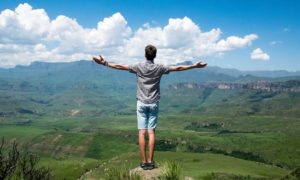 man-welcomes-sky