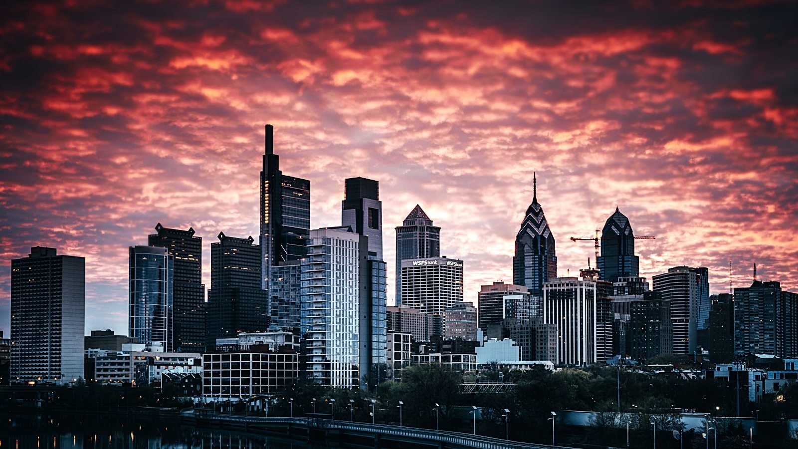 City of Philadelphia skyline
