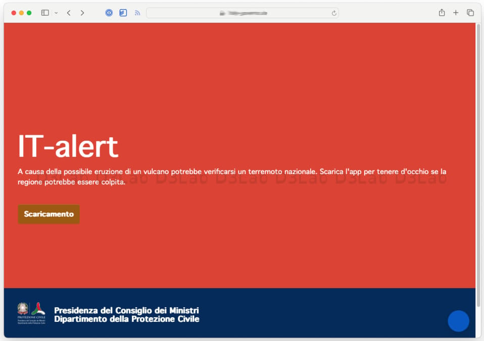 Fake IT-alert website pushing SpyNote
