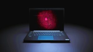 Laptop finger print