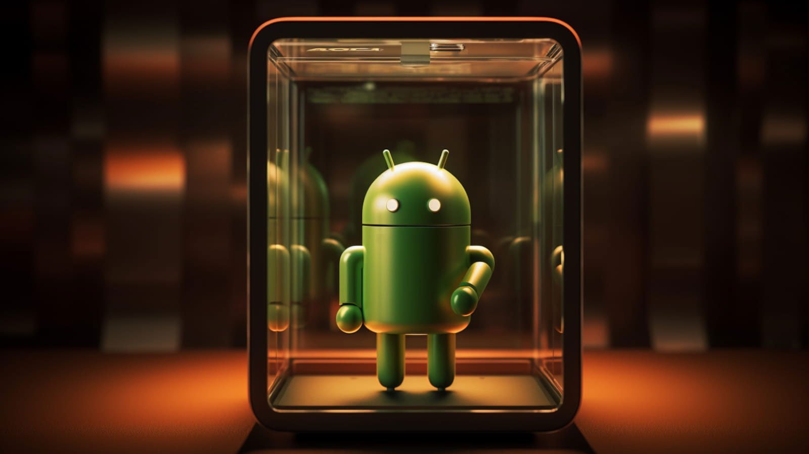 Android in a container