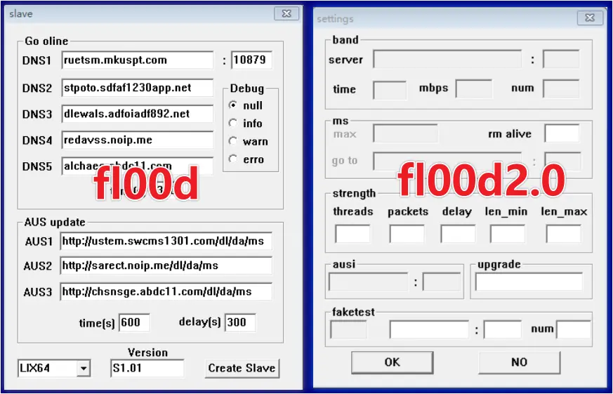 Pcdn's built-in DDoS toolset