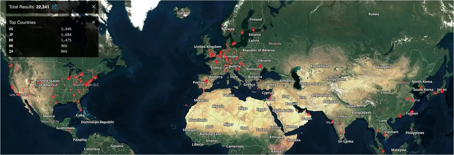 Internet-exposed Ivanti appliances tracked by Shodan