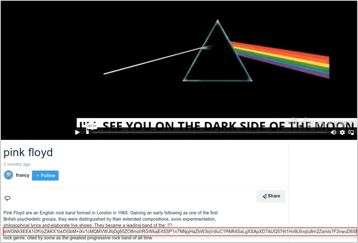 Hackers Push Usb Malware Payloads Via News Media Hosting Sites 2 Vimeo video hidding malicious code in the description