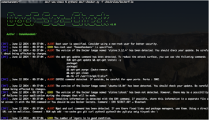 Docf-Sec-Check - DockF-Sec-Check Helps To Make Your Dockerfile Commands More Secure 4 6f262aa3f21645e0e58c58af468db5f7478748bc9cc271a4fc49f440a23403cb