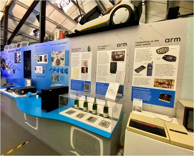 Arm exhibit at the Centre for Computing History (pic: Centre for Computing History Arm exhibit at the Centre for Computing History (pic: Centre for Computing History