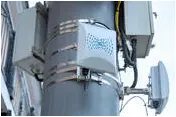 5G repeater on a pole