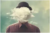 head in clouds
