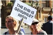 End is nigh sign