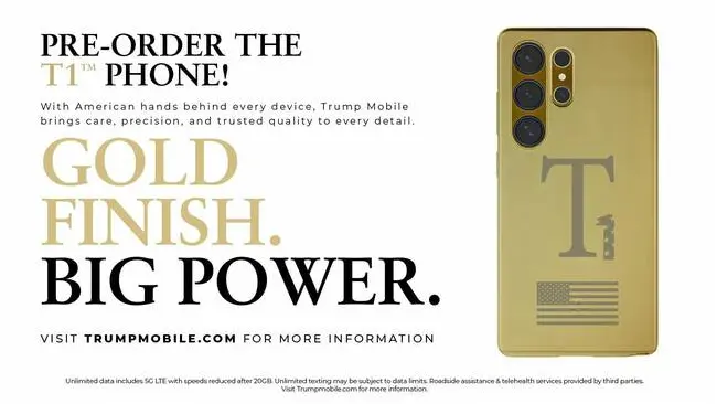 Trump Mobile enters its Samsung era with the latest T1 ad trump-mobile-samsung-galaxy-s25u