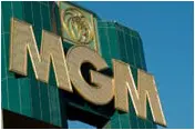 The MGM Grand hotel in Las Vegas, Nevada