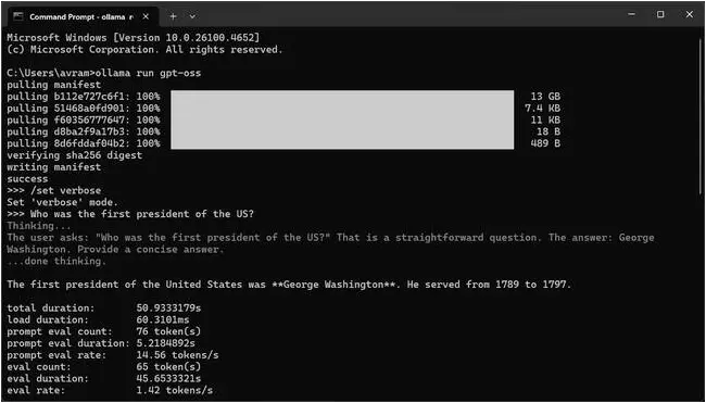 Use Ollama from the command line