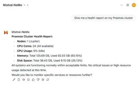 We previously built a tool to generate status reports from Proxmox VE.
