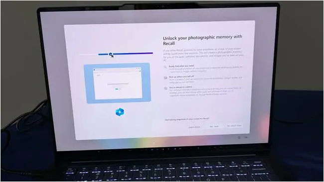Microsoft's out of the box experience pushes you to enable Recall