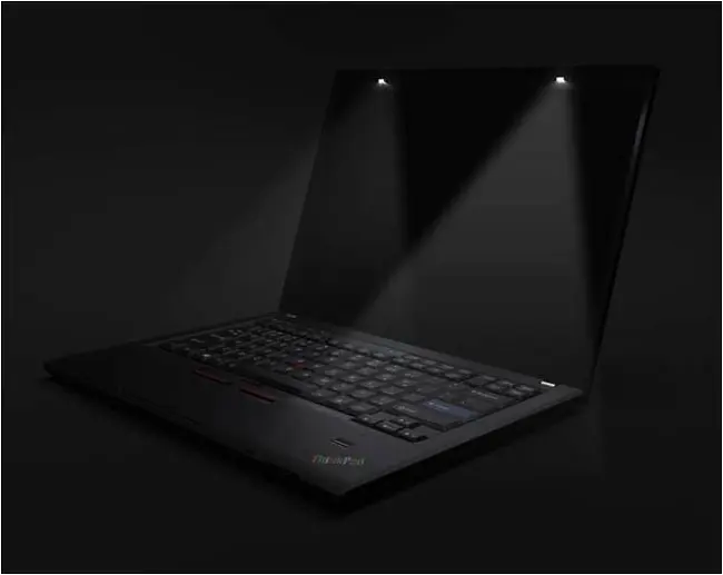 The 25th Anniversary ThinkPad almost had two ThinkLights - Image courtesy of David Hill
