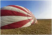 hot air balloon decrease pressure