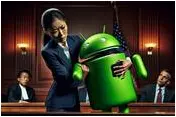 android in court