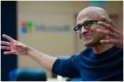 Microsoft CEO Satya Nadella