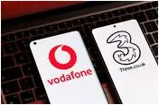 three and vodafone 